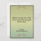 Casa Bahia Bonita Vielen Dank 0759 Dankeskarte (Rückseite)