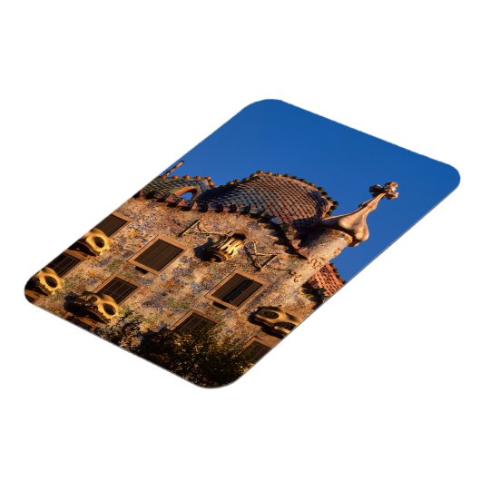 Casa Batilo, Gaudi Architecture, Barcelona, Magnet (Linke Seite)