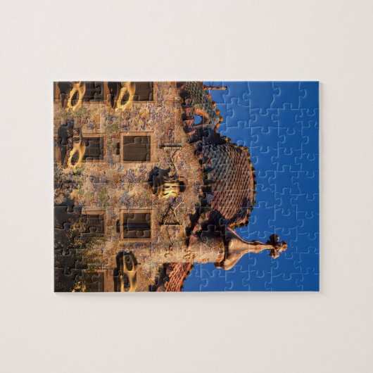 Casa Batilo, Gaudi Architecture, Barcelona, Puzzle (Horizontal)