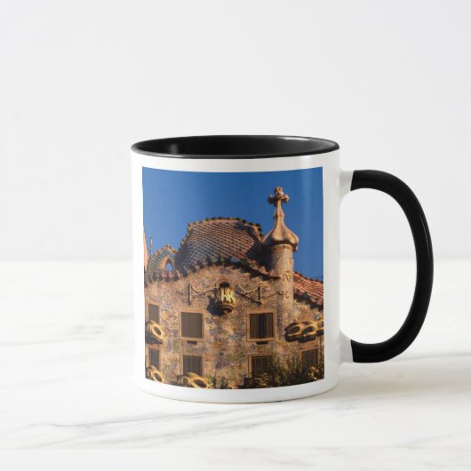 Casa Batilo, Gaudi Architecture, Barcelona, Tasse (Rechts)