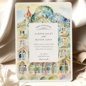 Casa Batlló Barcelona Hochzeit Einladung