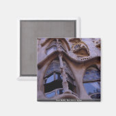 Casa Batllo, Barcelona, Spanien Magnet (Vorderseite/Rückseite)
