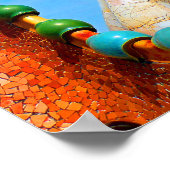 Casa Batllo Barcelona Spanien Poster (Ecke)