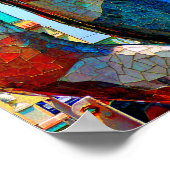 Casa Batllo Barcelona Spanien Poster (Ecke)