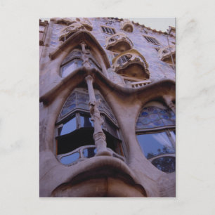 Casa Batllo, Barcelona, Spanien Postkarte