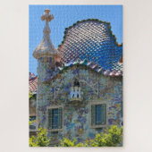 Casa Batllo, Barcelona, Spanien Puzzle (Vertikal)