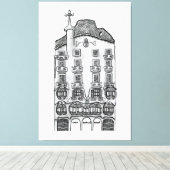 Casa Batllo Gaudi (Barcelona) Leinwanddruck (Insitu (Holzboden))