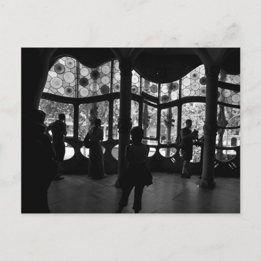 Casa Batllo Shadows Postkarte (Vorderseite)