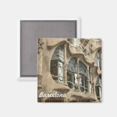 Casa Battlo Magnet (Vorderseite/Rückseite)
