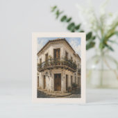 Casa Colonial – Alt-San Juan Postkarte (Stehend Vorderseite)