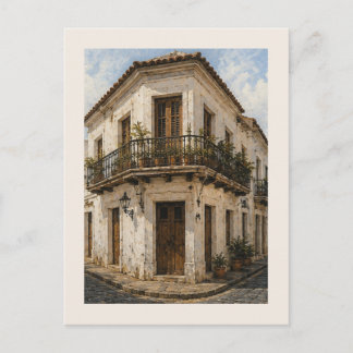 Casa Colonial – Alt-San Juan Postkarte