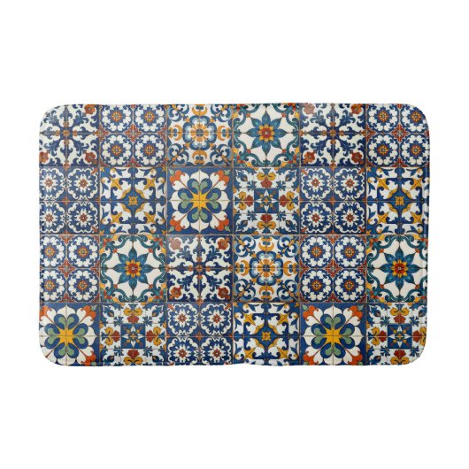 Casa Colorida Azulejo Badematte (Vorderseite)