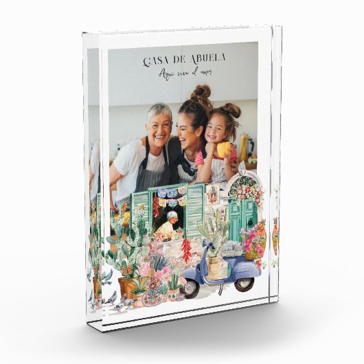 Casa de Abuela | Personalized Photo Fotoblock (Links)