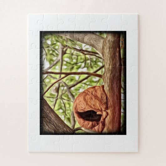 Casa de João de Barro Puzzle (Vertikal)