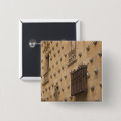 Casa de las Conchas, Haus der Muscheln Button (Vorne & Hinten)