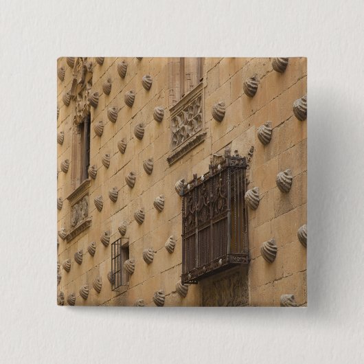 Casa de las Conchas, Haus der Muscheln Button (Vorderseite)