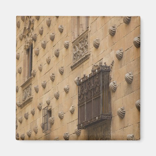 Casa de las Conchas, Haus der Muscheln Magnet (Vorne)