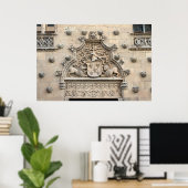 Casa de las Conchas, Salamanca Poster (Heimbüro)