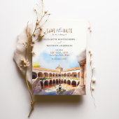 Casa de Pilatos Sevilla Spanien Save the Date Kart Einladung