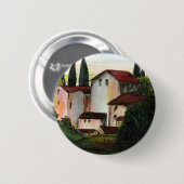 Casa de Pueblo Dibujo Florenz Button (Vorne & Hinten)