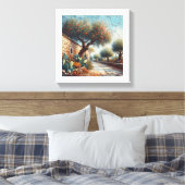 Casa di Campagnia Siciliana 1 von 3 Leinwanddruck (Insitu (Schlafzimmer))