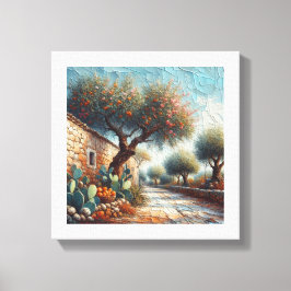 Casa di Campagnia Siciliana 1 von 3 Leinwanddruck