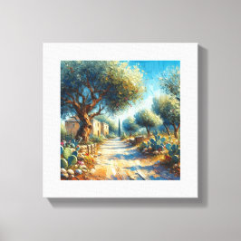 Casa di Campagnia Siciliana 2 von 3 Leinwanddruck