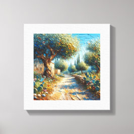 Casa di Campagnia Siciliana 3 von 3 Leinwanddruck