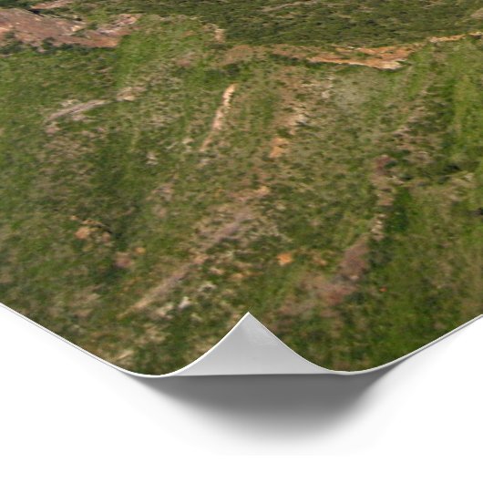 Casa Granda - Big Bend, Texas Poster (Ecke)