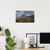 Casa Grande Peak, Chisos-Becken, Big Bend Poster (Heimbüro)