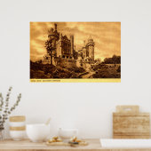 Casa Loma Toronto Kanada 1920er Vintag Poster (Küche)