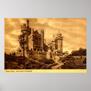Casa Loma Toronto Kanada 1920er Vintag Poster