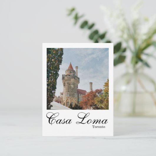 Casa Loma Toronto Kanada Postcard Travel Postkarte (Stehend Vorderseite)