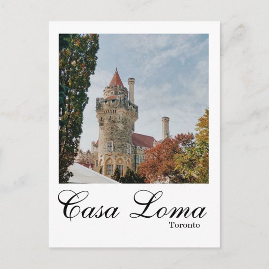 Casa Loma Toronto Kanada Postcard Travel Postkarte (Vorderseite)