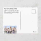 CASA LOMA, TORONTO, KANADA POSTKARTE (Rückseite)