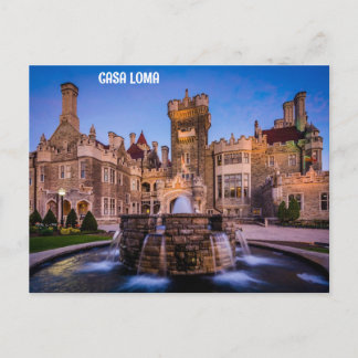 CASA LOMA, TORONTO, KANADA POSTKARTE