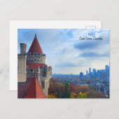 Casa Loma View, Toronto, Kanada Postkarte (Vorne/Hinten)