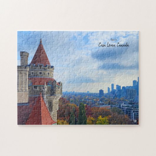 Casa Loma View, Toronto, Kanada Puzzle (Horizontal)
