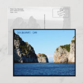 Casa Malaparte - Capri, Neapel, Italien Postkarte (Vorne/Hinten)