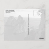 Casa Malaparte - Capri, Neapel, Italien Postkarte (Rückseite)