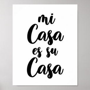 Casa MI-Casa es SU Poster