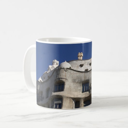 Casa Milà, Barcelona Kaffeetasse (Vorderseite Links)