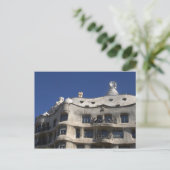 Casa Milà, Barcelona Postkarte (Stehend Vorderseite)