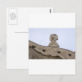 Casa Mila Barcelona Postkarte (Vorne/Hinten)