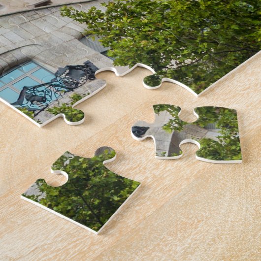 Casa Milà "La Pedrera" in Barcelona Sehenswürdigke Puzzle (Seite)