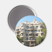 Casa Mila La Pedrera Magnet (Vorderseite/Rückseite)
