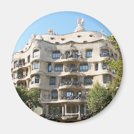 Casa Mila La Pedrera Magnet (Vorne)