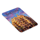 Casa Milà (La Pedrera) Spanien Magnet (Rechte Seite)