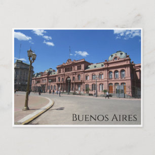 Casa rosada buenos aires postkarte
