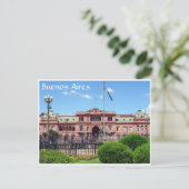 Casa Rosada Postkarte (Stehend Vorderseite)
